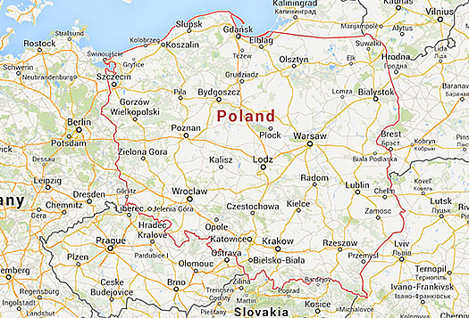 Poland Map